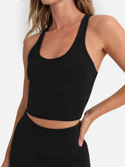 Organic Stretch Racer Tank