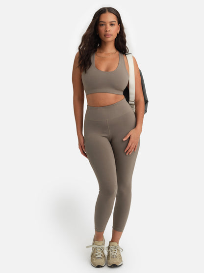 Organic Stretch Midi Legging