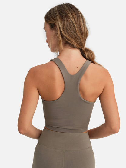 Organic Stretch Racer Tank