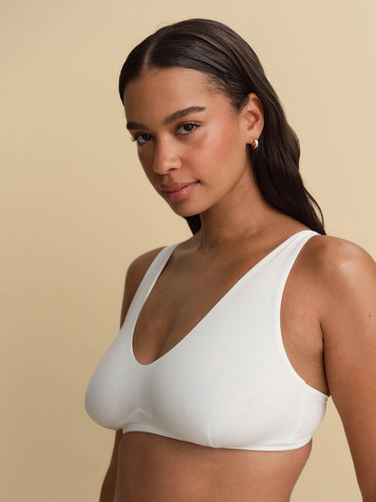 Tencel Comfort Wireless U-Neck Bra