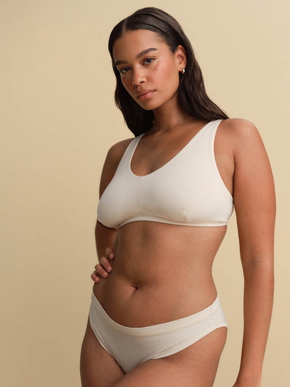 Tencel Comfort Wireless U-Neck Bra