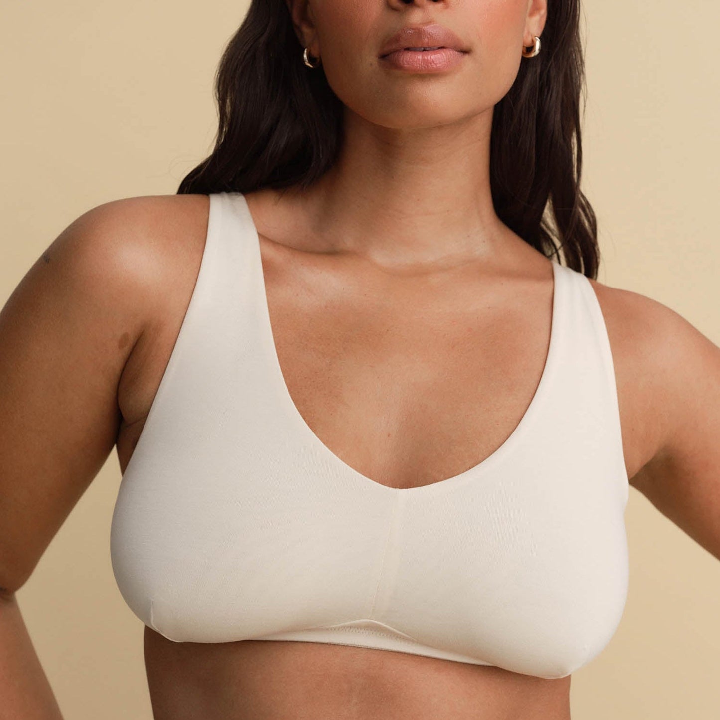 Tencel Comfort Wireless U-Neck Bra