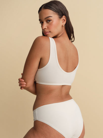 Organic Comfort Mid Rise Bikini