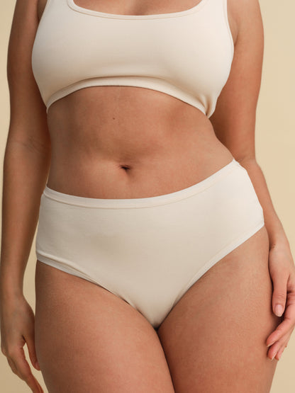 Organic Comfort High Waist Brief