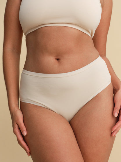 Organic Comfort High Waist Brief