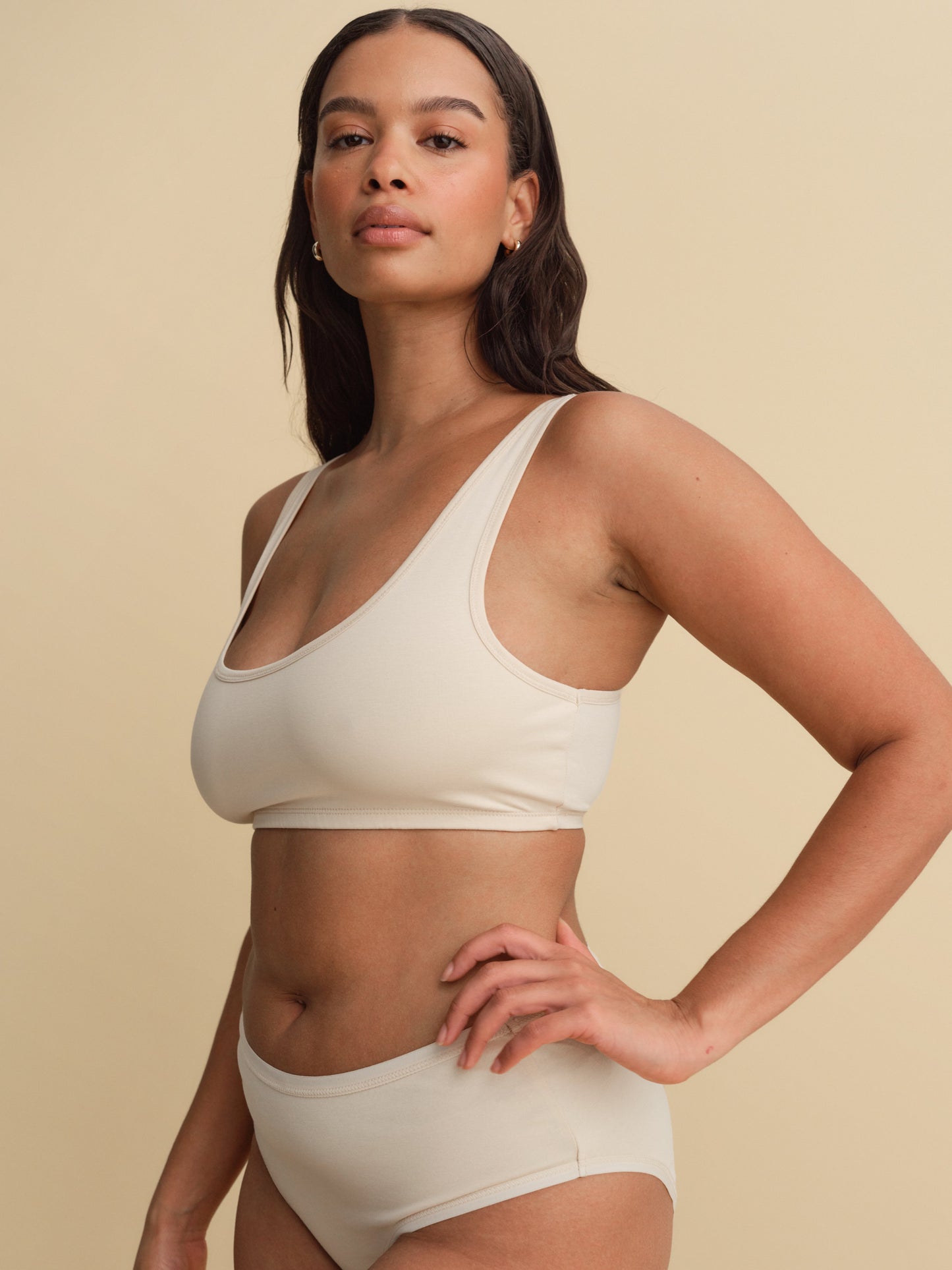 Organic Comfort Scoop Bralette