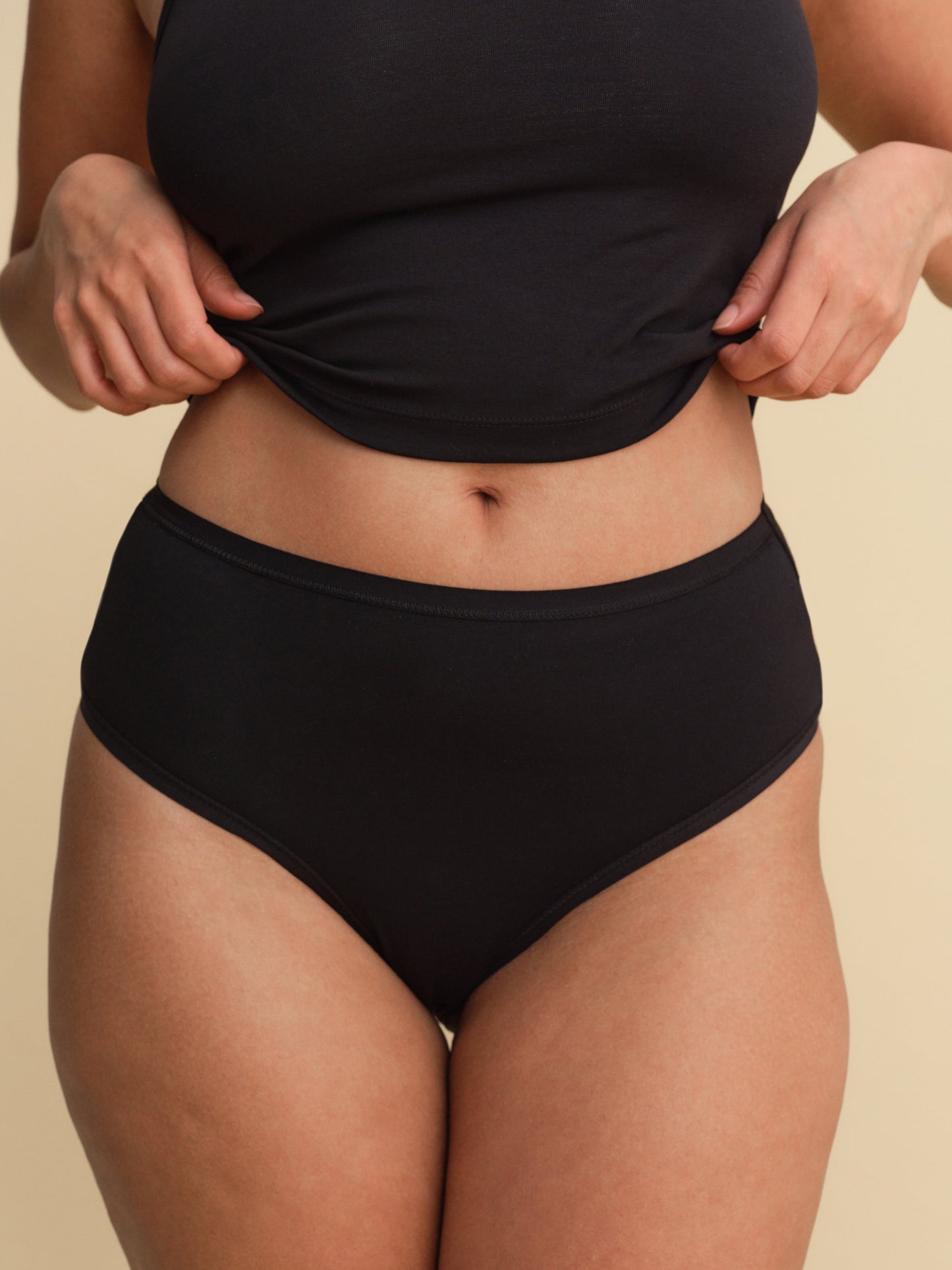 Organic Comfort High Waist Brief