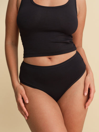 Organic Comfort High Waist Brief