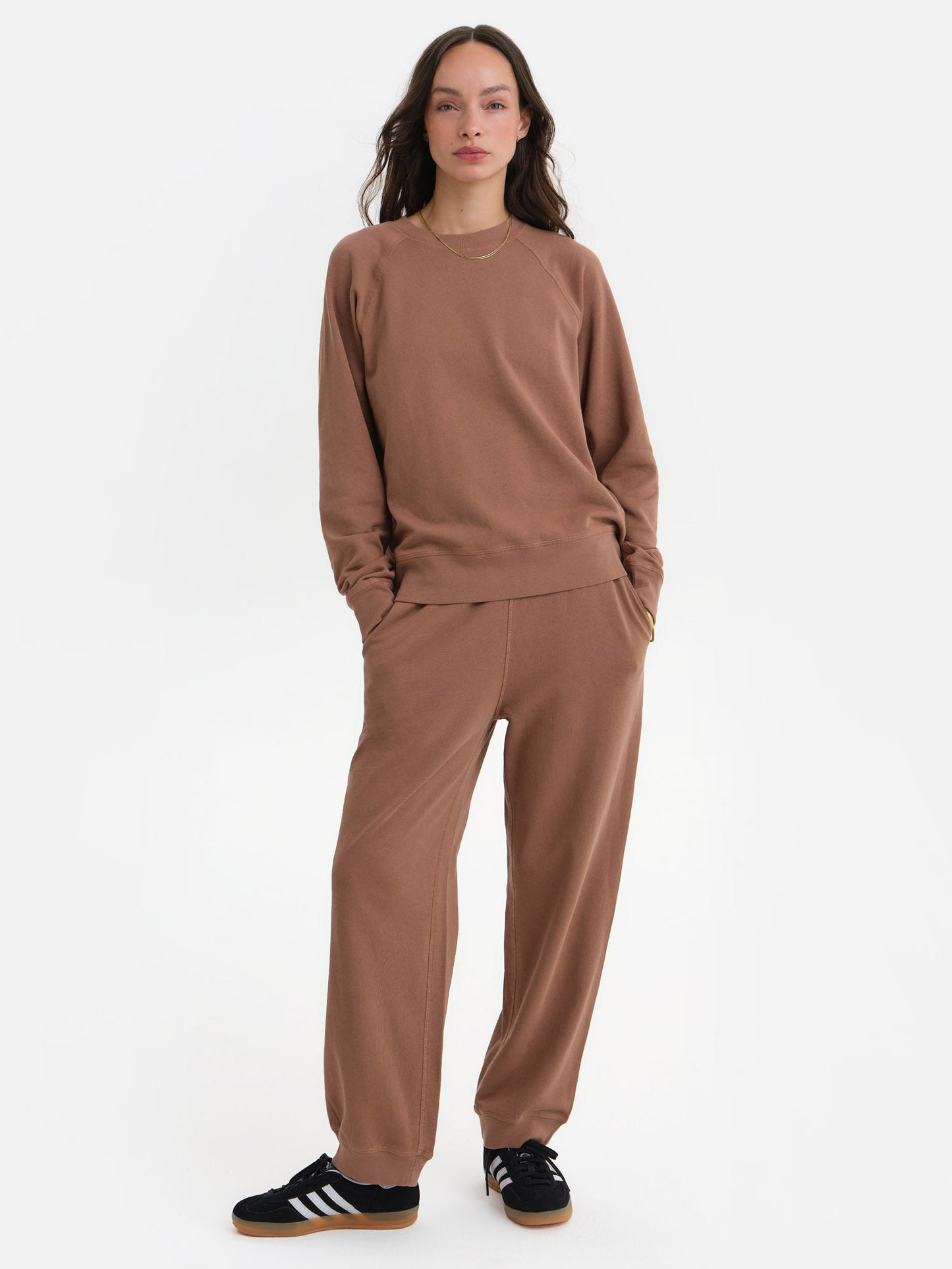 Organic Lightweight Terry Raglan Sweatshirt