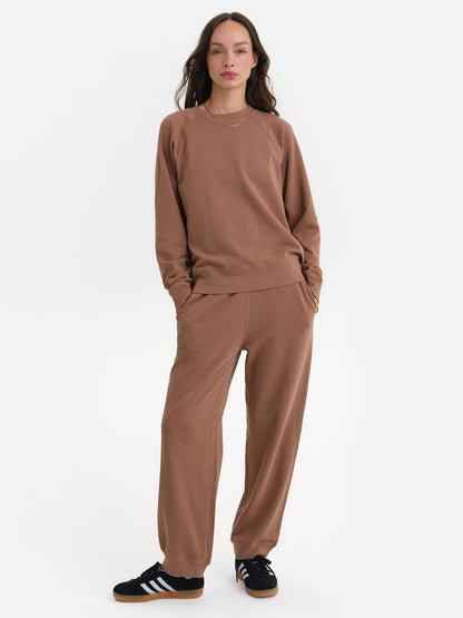 Organic Lightweight Terry Raglan Sweatshirt