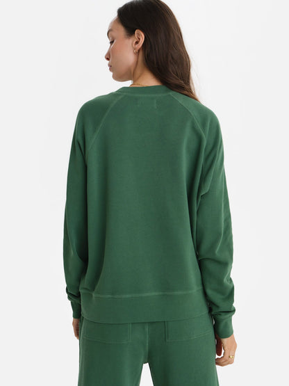 Organic Lightweight Terry Raglan Sweatshirt