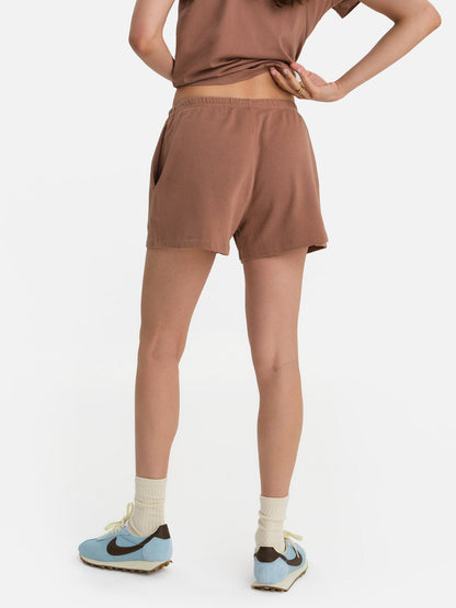 Organic Lightweight Terry Track Shorts