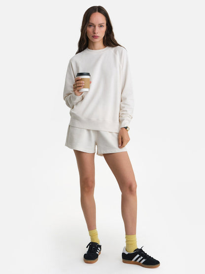 Organic Lightweight Terry Track Shorts