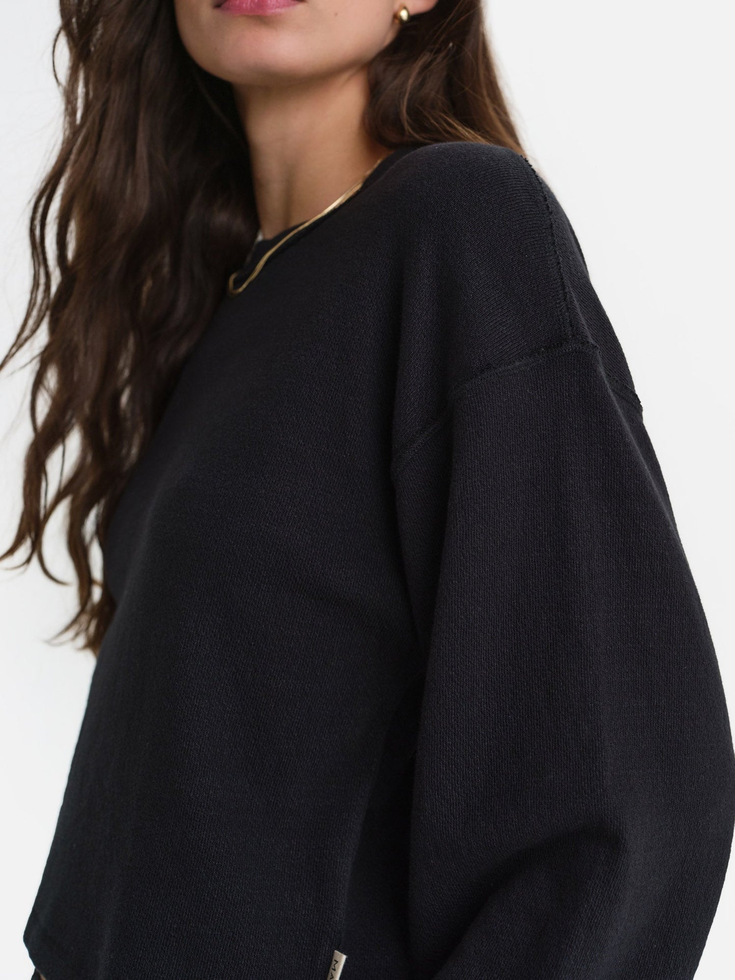 Textured Knit Boxy Top