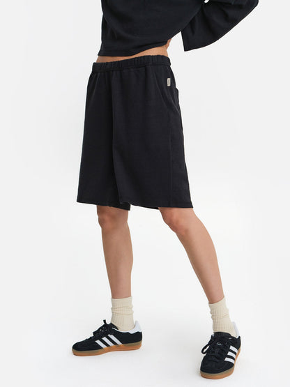 Textured Knit Boxy Short