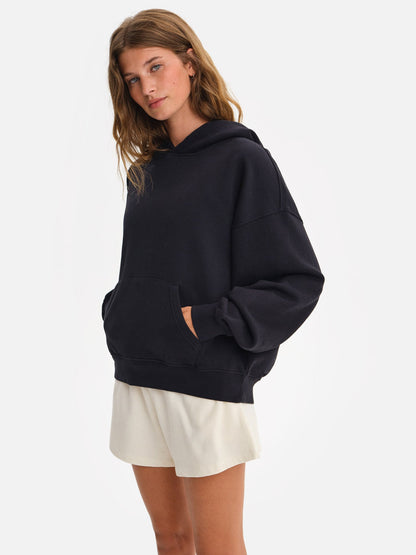 Organic Fleece Pocket Hoodie