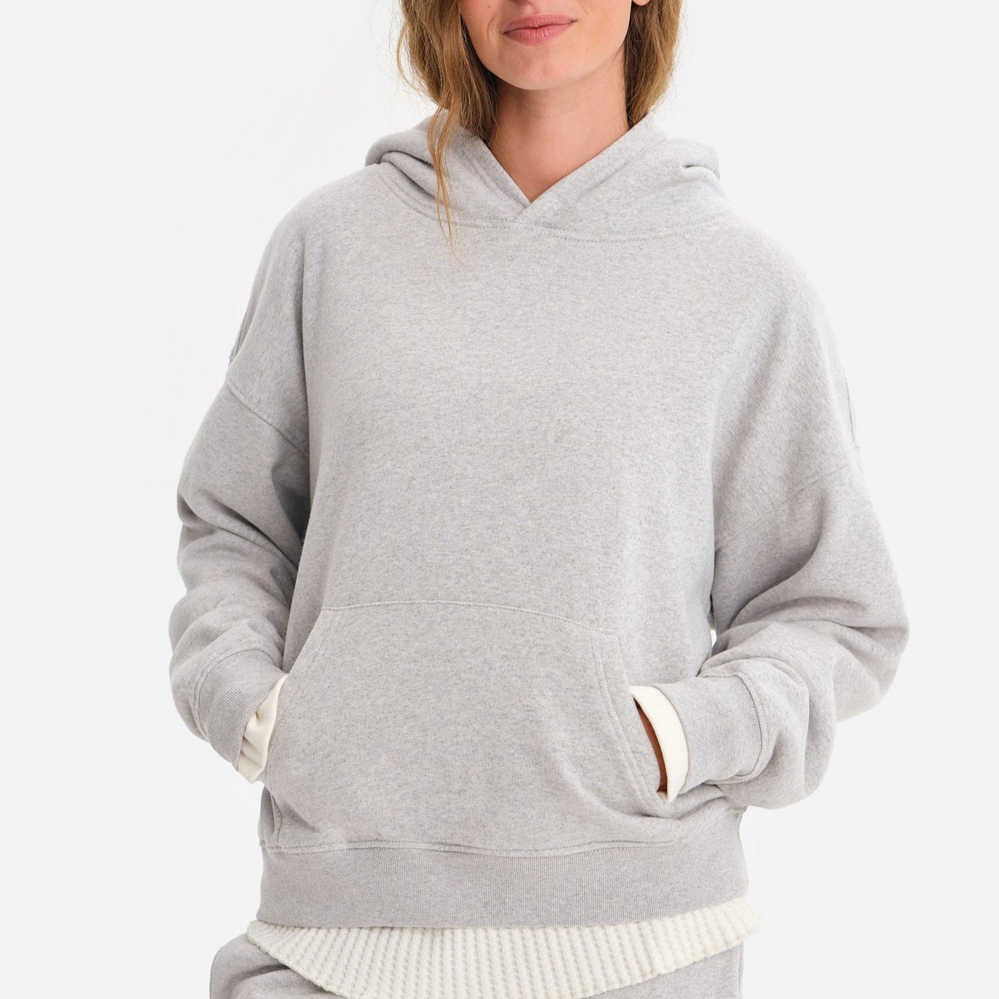 Organic Fleece Pocket Hoodie
