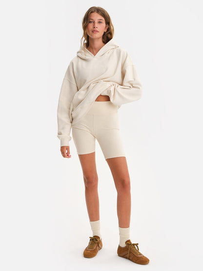 Organic Fleece Pocket Hoodie