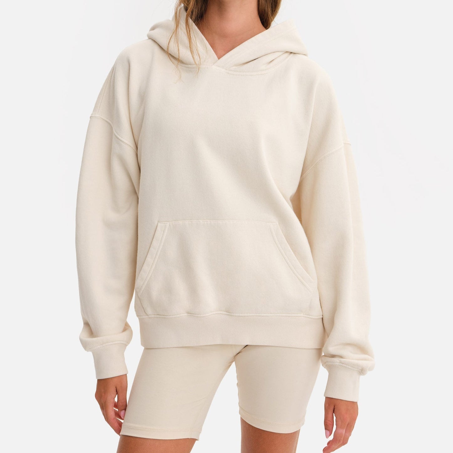 Organic Fleece Pocket Hoodie