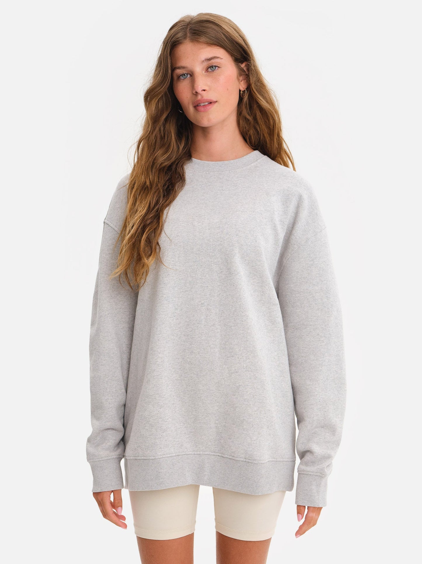 Organic Fleece Boyfriend Sweatshirt