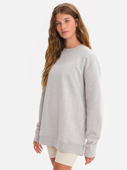 Organic Fleece Boyfriend Sweatshirt