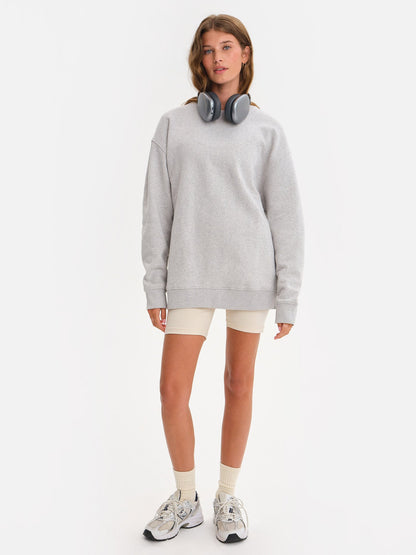 Organic Fleece Boyfriend Sweatshirt