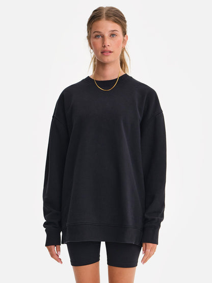 Organic Fleece Boyfriend Sweatshirt