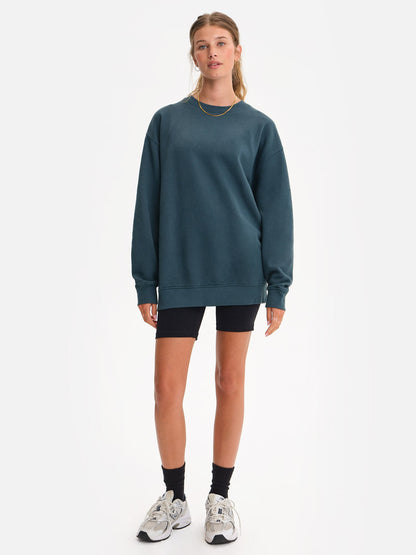 Organic Fleece Boyfriend Sweatshirt