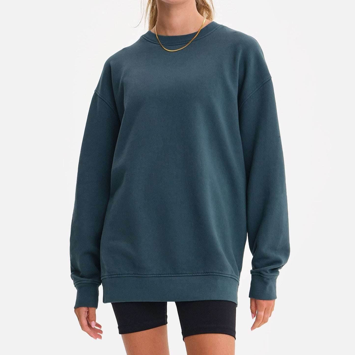 Organic Fleece Boyfriend Sweatshirt