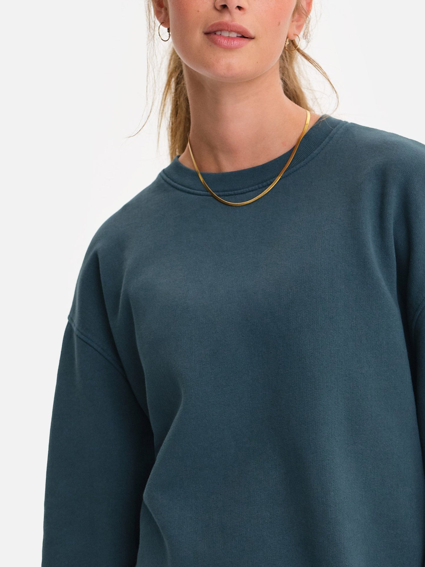 Organic Fleece Boyfriend Sweatshirt