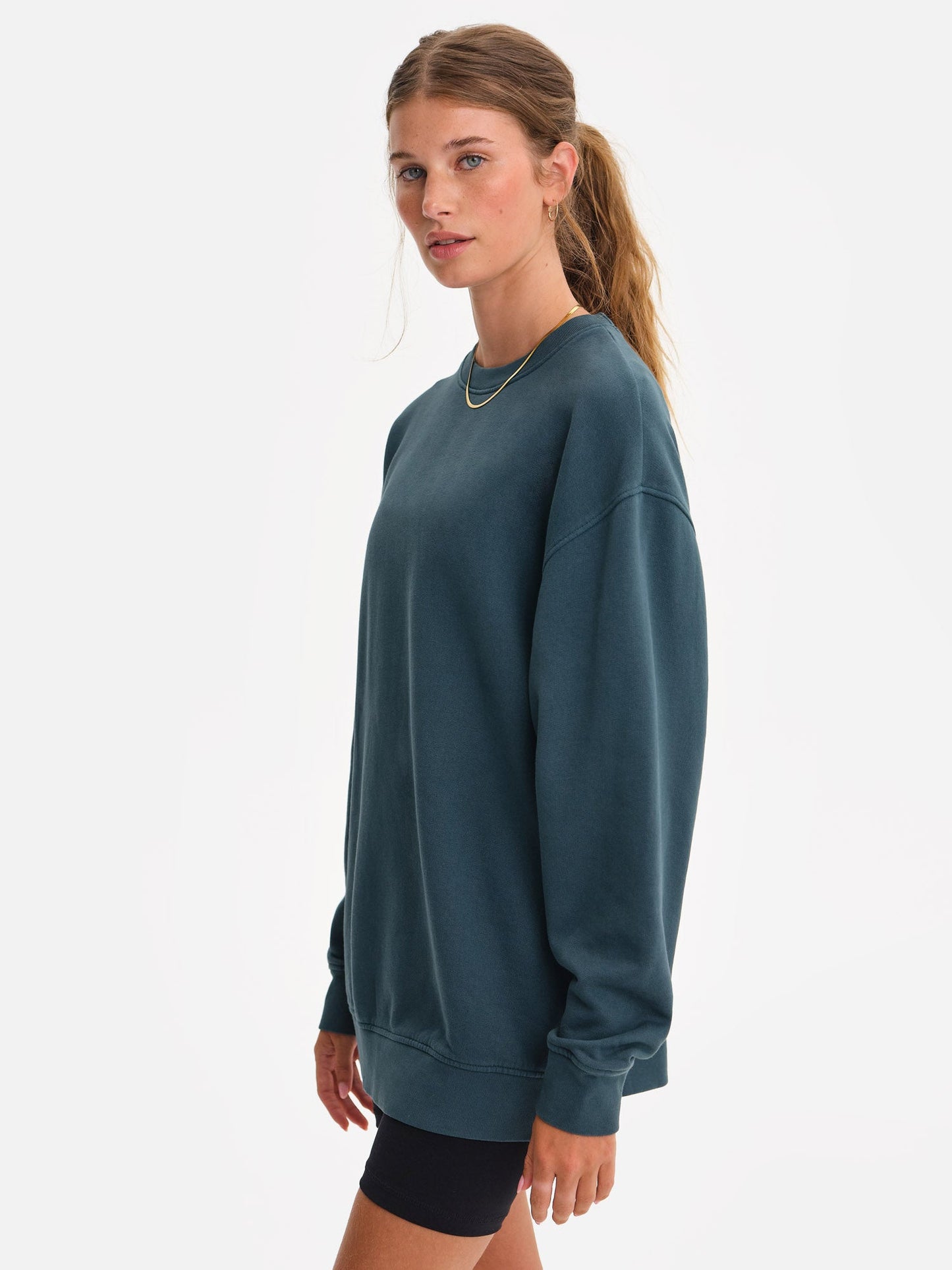 Organic Fleece Boyfriend Sweatshirt