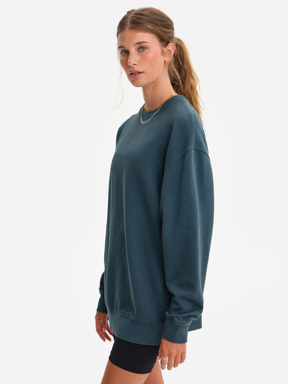 Organic Fleece Boyfriend Sweatshirt