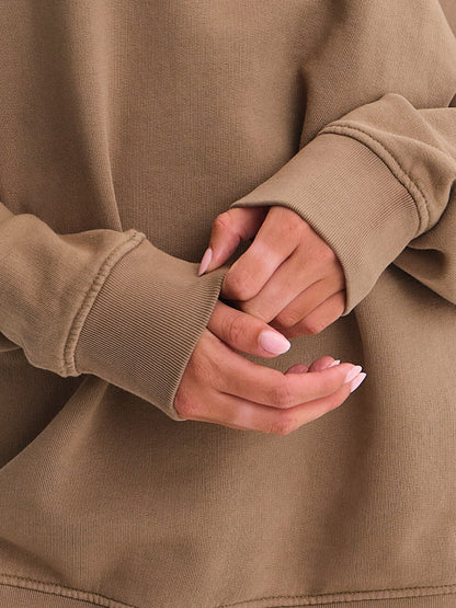 Organic Fleece Boyfriend Sweatshirt