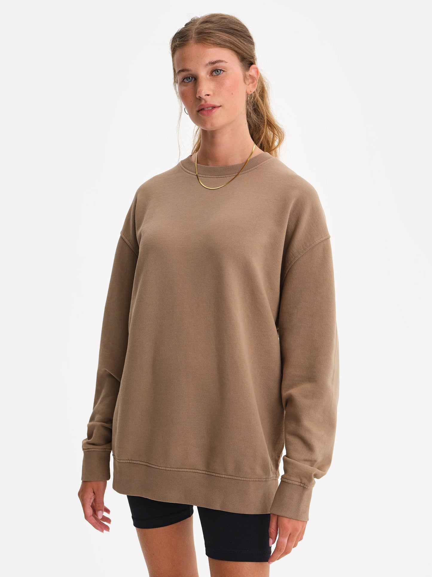 Organic Fleece Boyfriend Sweatshirt