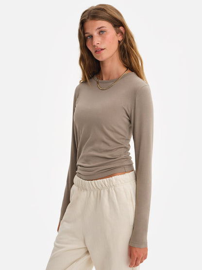 Organic Cotton Long Sleeve Layering Tee