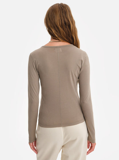Organic Cotton Long Sleeve Layering Tee