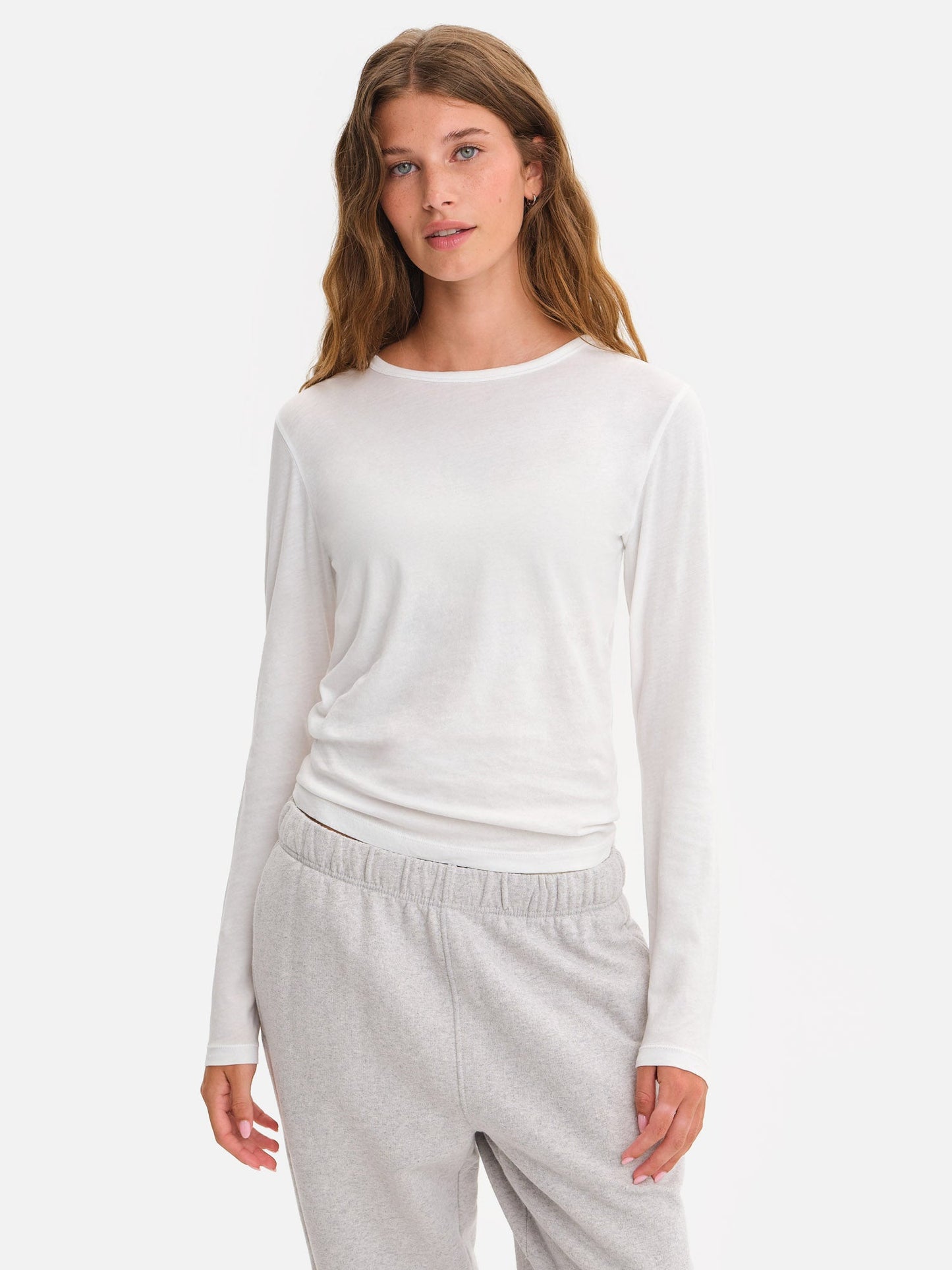 Organic Cotton Long Sleeve Layering Tee