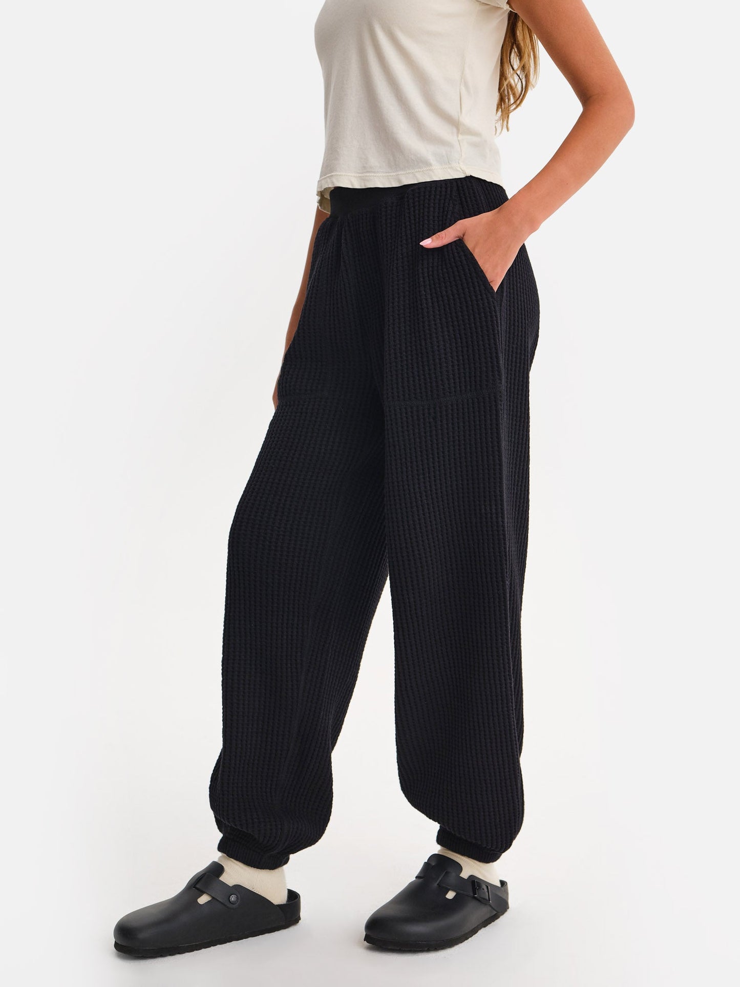 Organic Waffle Sweatpant