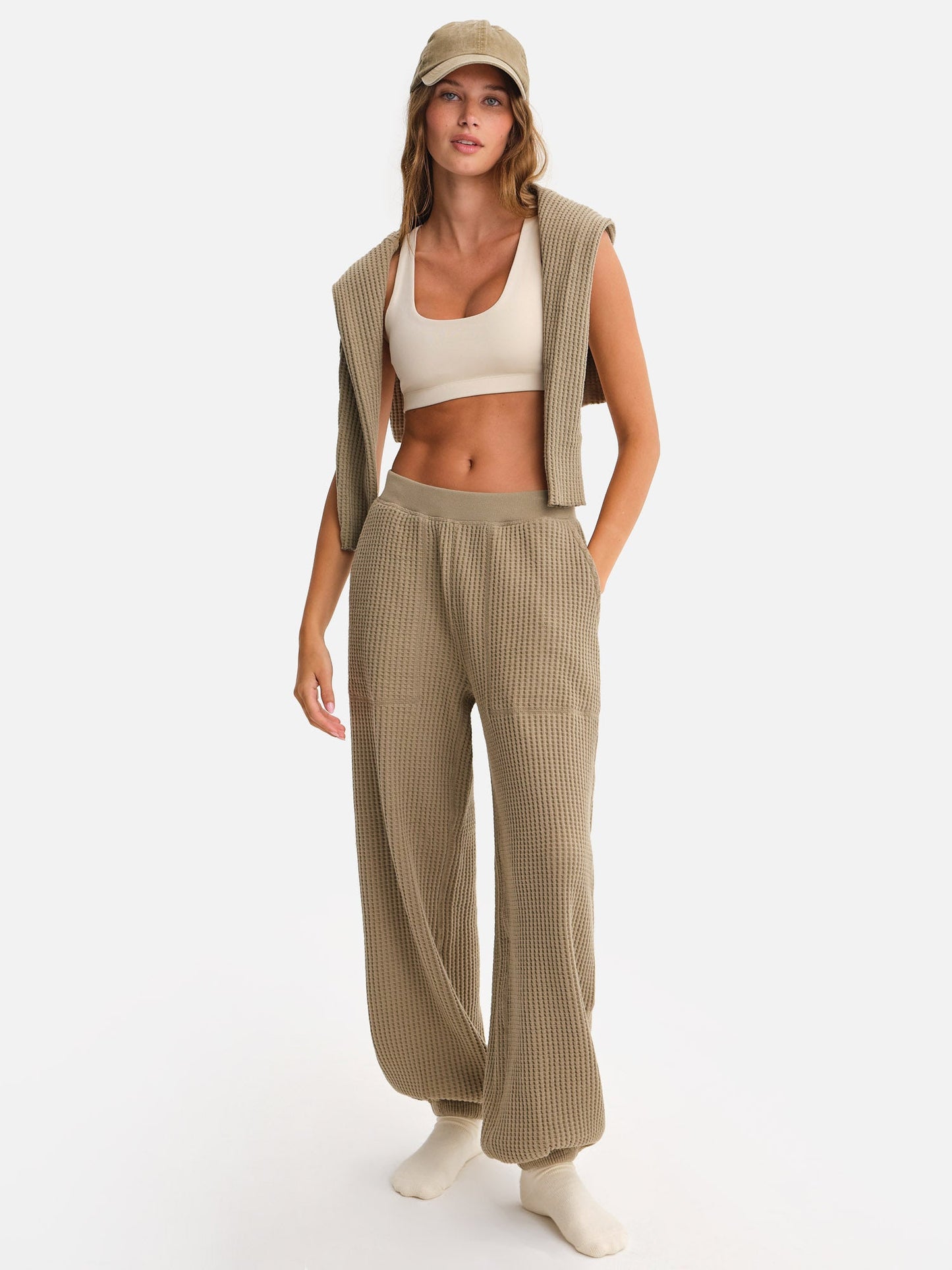 Organic Waffle Sweatpant