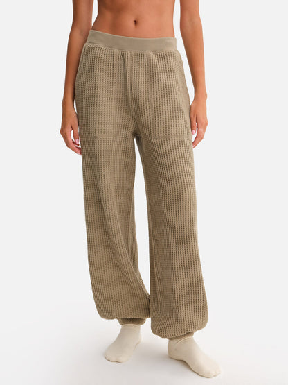 Organic Waffle Sweatpant