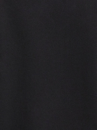 Organic Fleece Cropped Half-Zip Sweatshirt