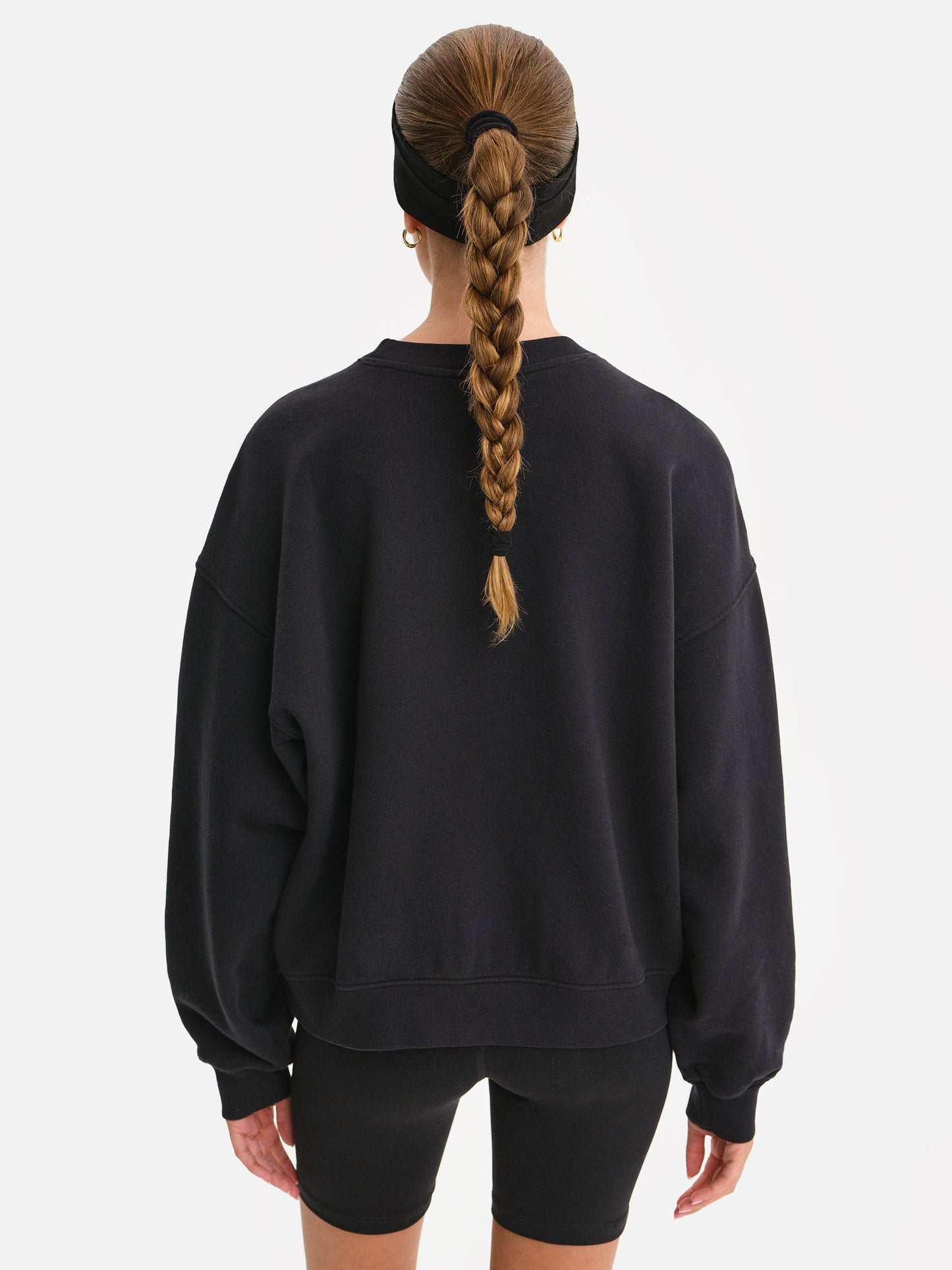 Organic Fleece Relaxed Crewneck Sweatshirt