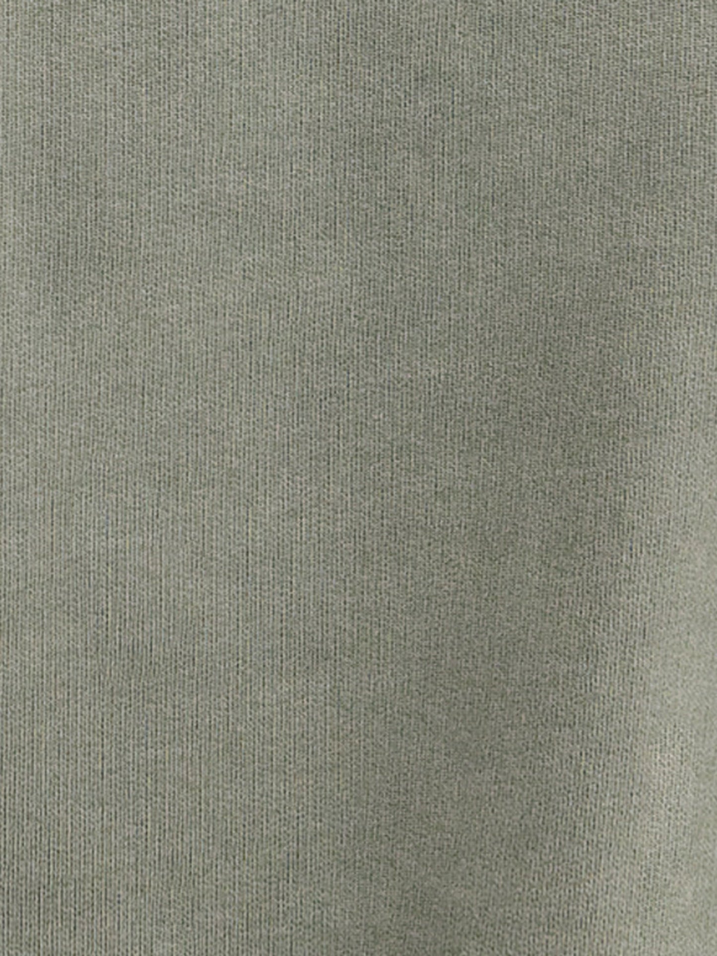 Organic Fleece Shrunken Crew Neck Sweatshirt