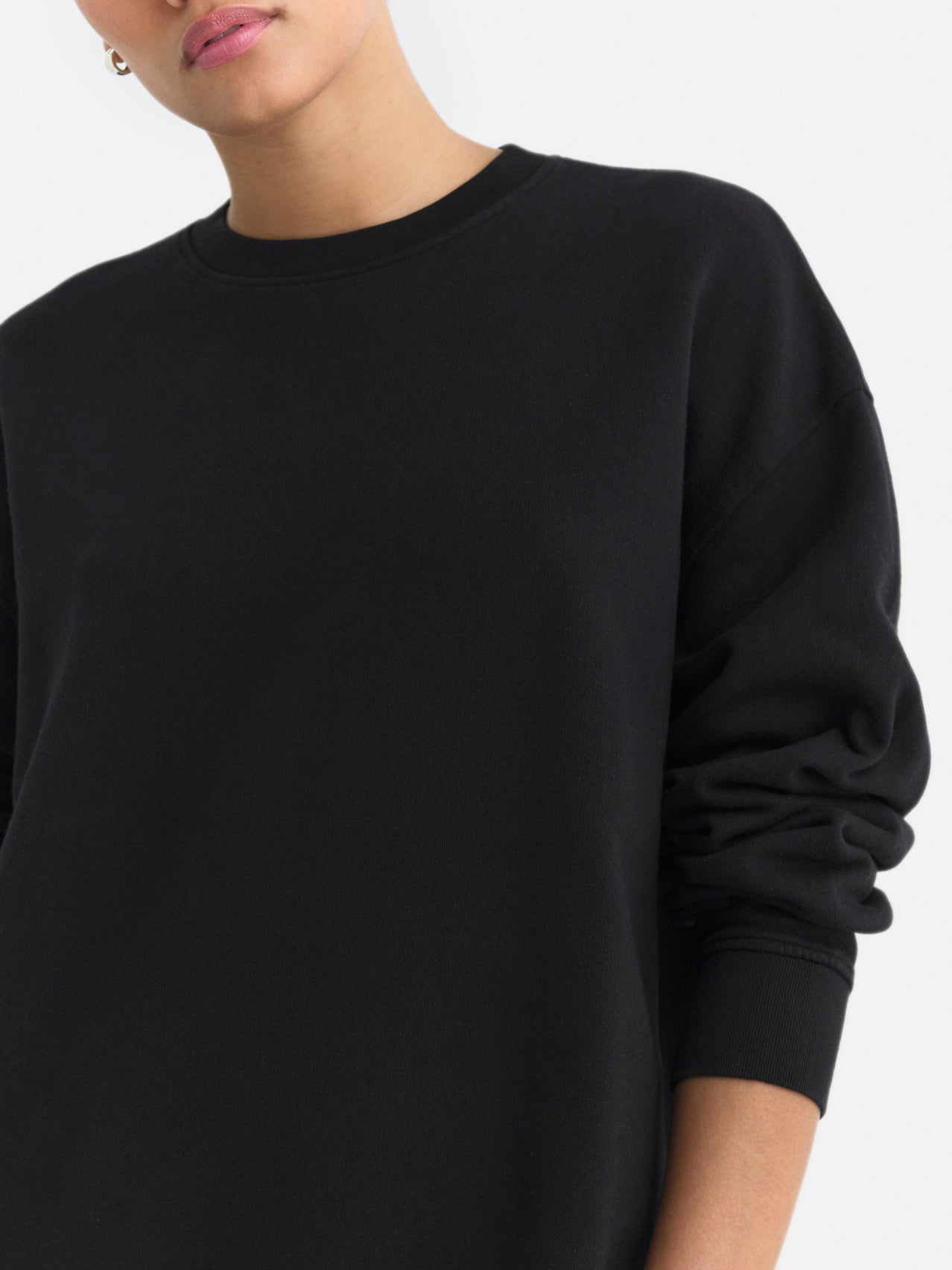 Organic Fleece Oversized Sweatshirt