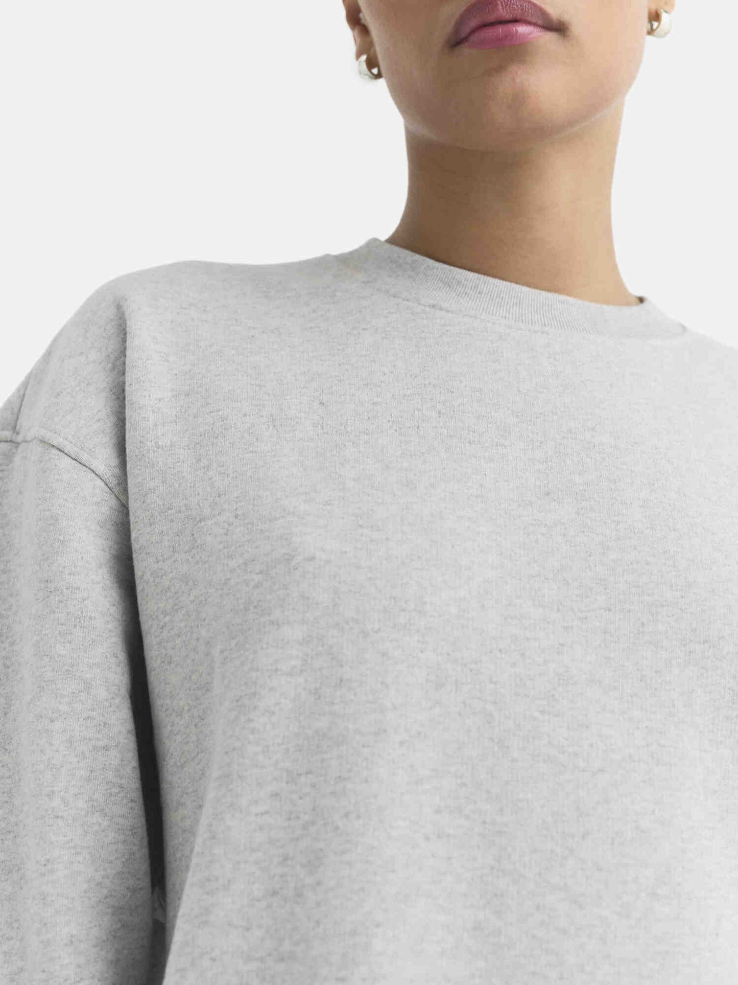 Organic Fleece Oversized Sweatshirt