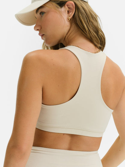 Organic Stretch V-Neck Bra