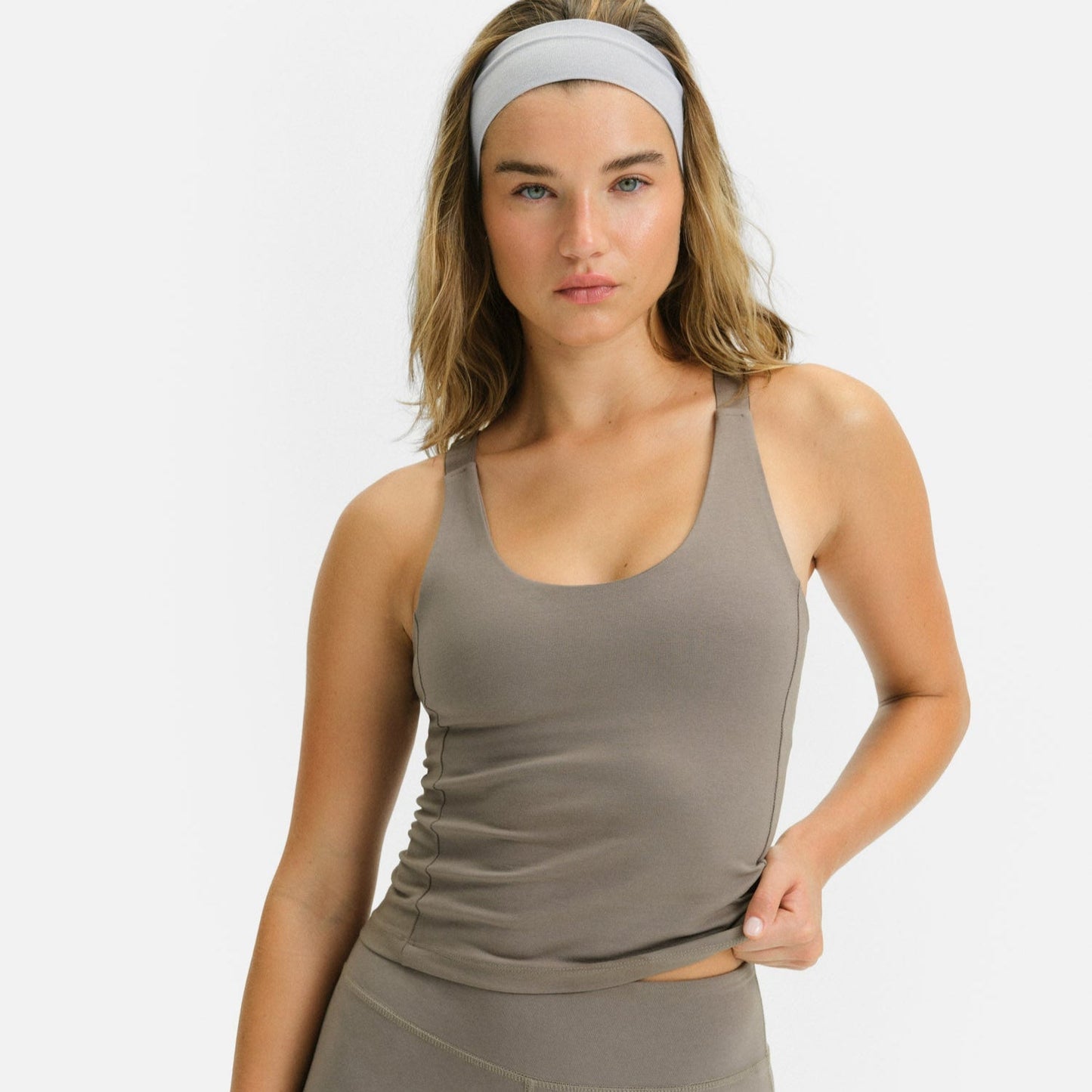 Organic Stretch U-Neck Tank