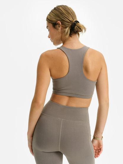 Organic Stretch V-Neck Bra