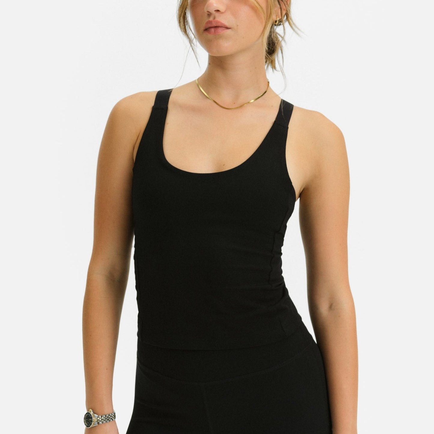 Organic Stretch U-Neck Tank
