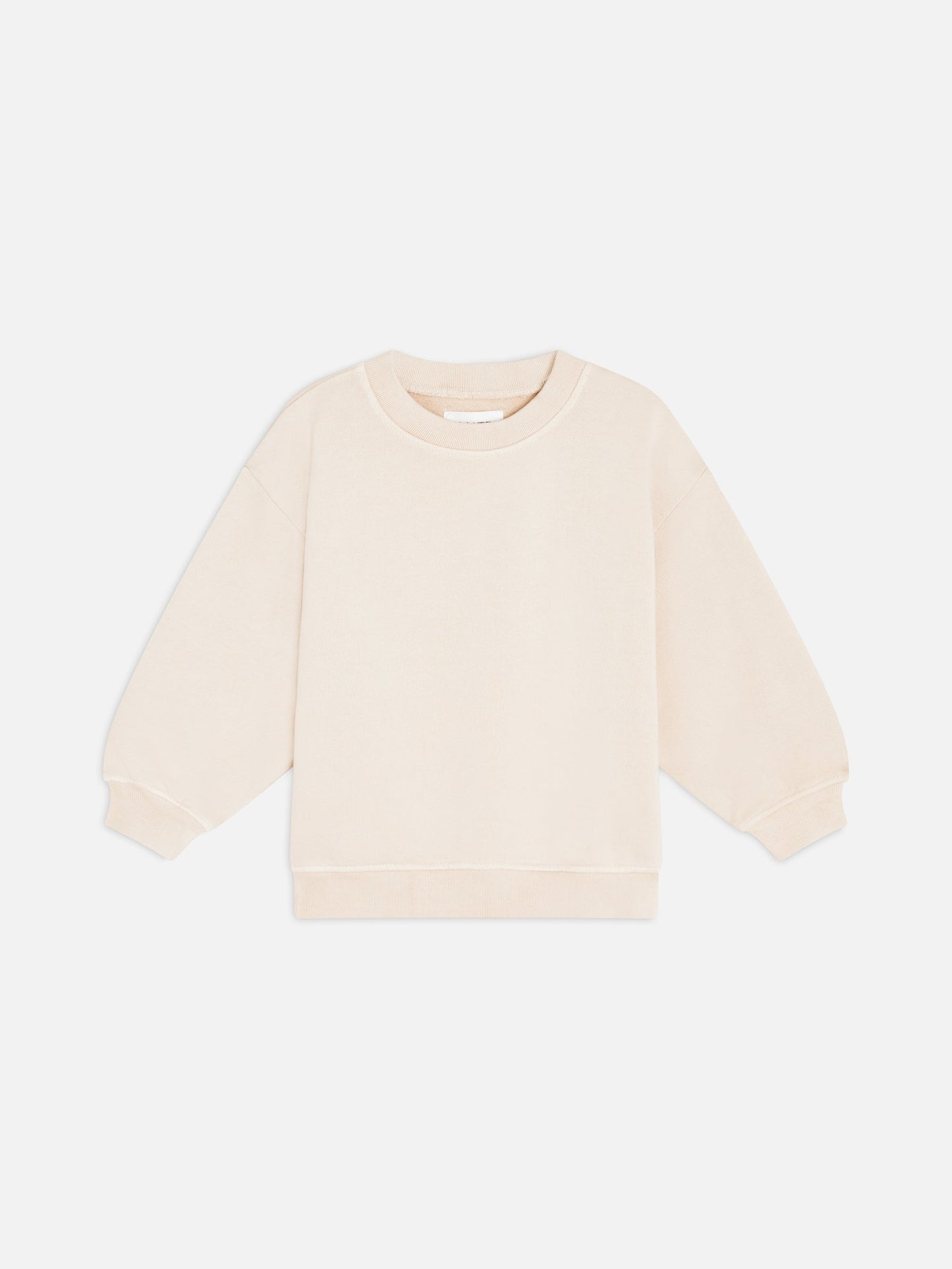 Mini Organic Fleece Crew Neck Sweatshirt